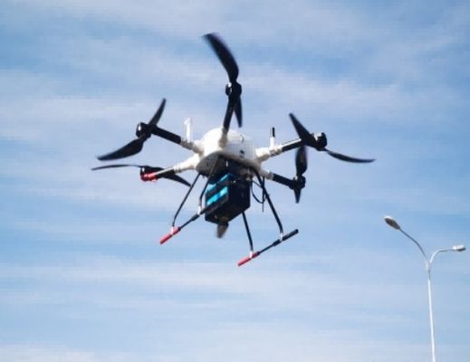 ใบพัดหลายใบพัดทนลม UAV Long150 10km รัศมีการควบคุม รีโมทคอนโทรลโดรน