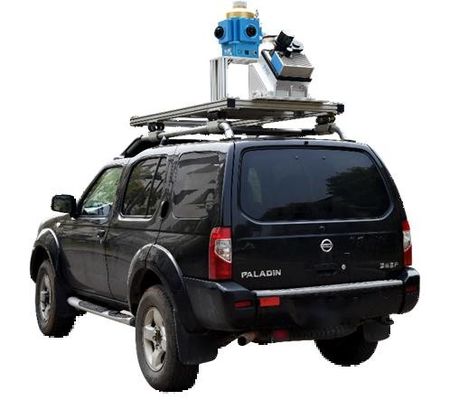 119m มือถือ LiDAR Survey ระบบ สแกนเนอร์ HiScan-Z พร้อมความละเอียดกล้อง 30MP