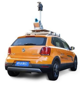 150/300/600m ช่วง HiScan-C มือถือ LiDAR ระบบ รถยนต์ LiDAR เซ็นเซอร์