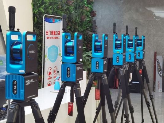 เครื่องสแกนเลเซอร์อุตสาหกรรม HD TLS360 อุปกรณ์วัดเลเซอร์ 3 มิติน้ำหนักเบา 4 กก.