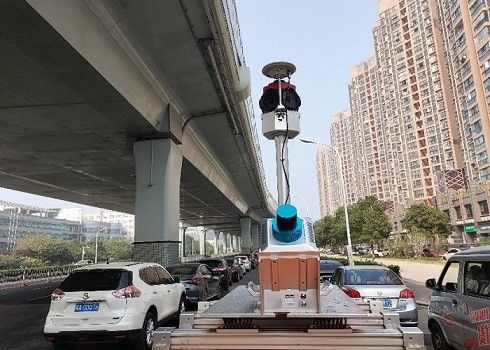 HiScan-C MMS ระบบ LiDAR ที่ติดตั้งบนยานพาหนะ Lidar Radar การทำแผนที่