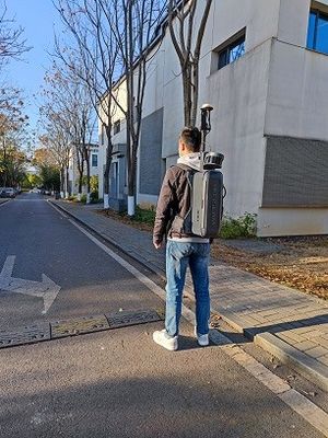 300000points / s HiSLAM 3D Laser Scanner สำหรับการสร้างแบบจำลองอาคาร