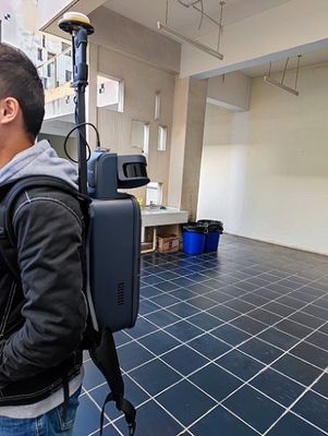 การสร้างอาคารใหม่ 3D Laser Scanner HiSLAM ด้วยช่วง 120m