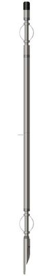 0-360 องศา Azimuth Range Drilling Probe ไฟเบอร์ออปติก Gyroscopes Inclinometer Directional