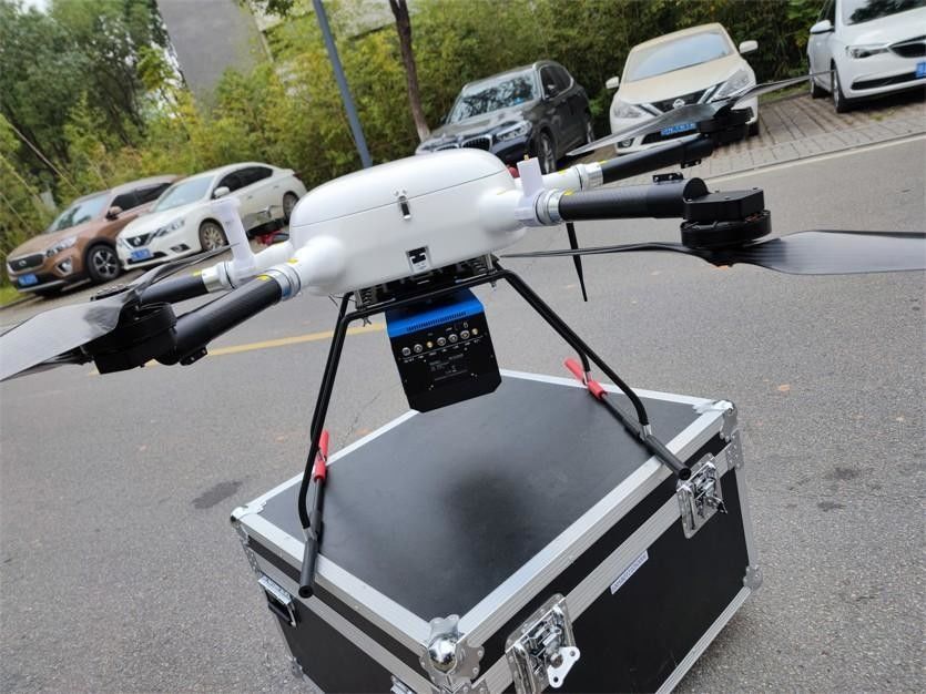 100-2000kHz ความแม่นยำสูง 5mm@50m PM-1500 UAV LiDAR ระบบ สำหรับการสำรวจถนน