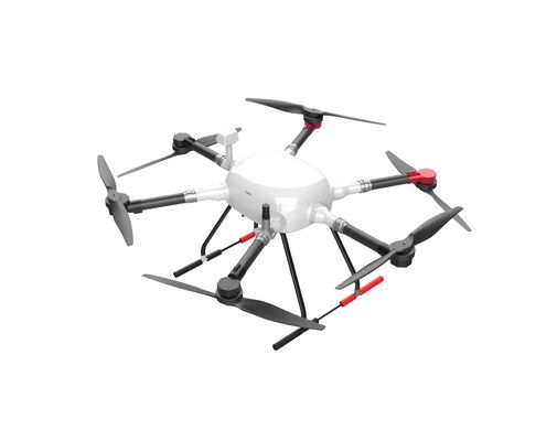 โหลดสูงสุด 6 กก. 50 กม./ชม. Long150 Multi Rotor UAV 6 Rotor โดรน