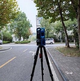 3cm@100m ความแม่นยำ TLS360 เครื่องสแกนเลเซอร์ 3D แบบพกพาขนาด 0.2m-150m สำหรับการรักษาความปลอดภัยสาธารณะ