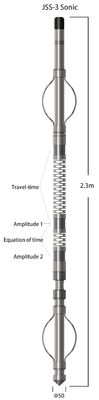 5μS/M ความแม่นยำา Sonic Probe พร้อมเซรามิค Piezoelectric Transducer